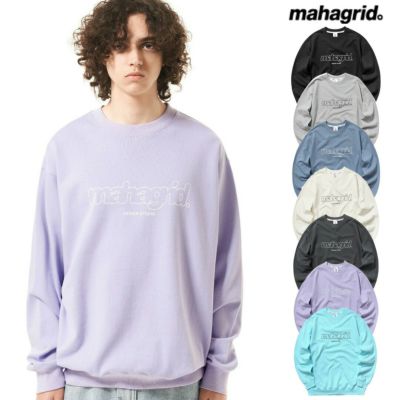 mahagrid マハグリッド 正規品 ARCH LOGO HALF ZIP SWEATSHIRT/全4色