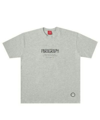 Paragraph パラグラフ ロゴTシャツ/全4色 | DAESE TOKYO(デセトウキョウ)