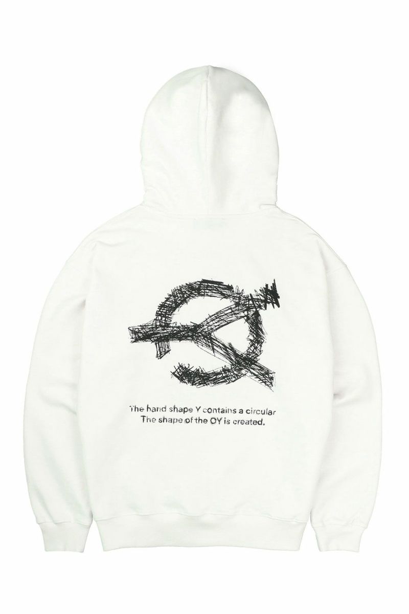 OY オーワイ パーカー SKETCH LOGO HOODIE