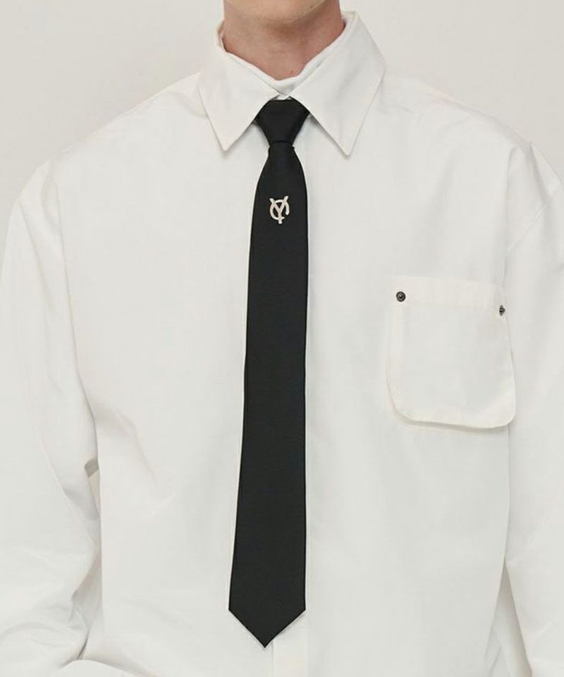 OY オーワイ OY METAL LOGO NECKTIE/全1色 | DAESE TOKYO(デセトウキョウ)