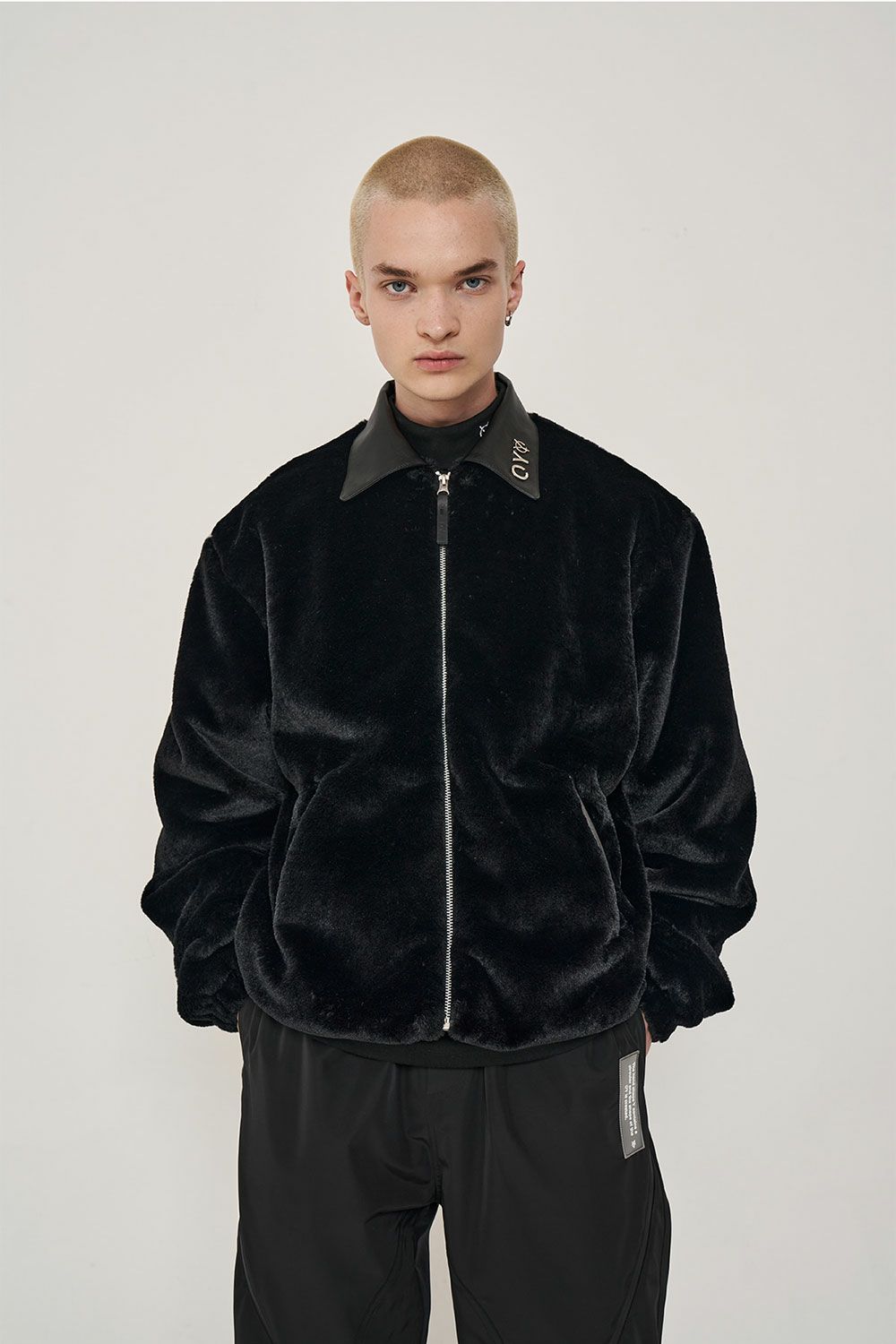 OY オーワイ 正規品 OY LEATHER LOGO FUR JACKET/全3色 | DAESE TOKYO 