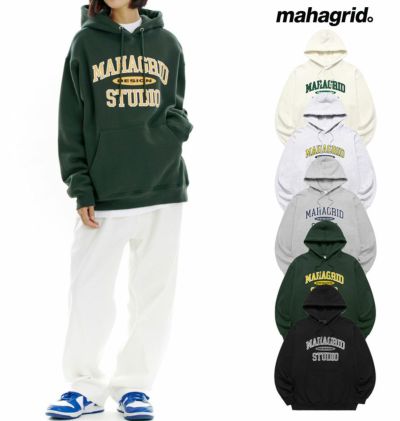 mahagrid マハグリッド 正規品 COLLEGE LOGO HOODIE/全5色 | DAESE