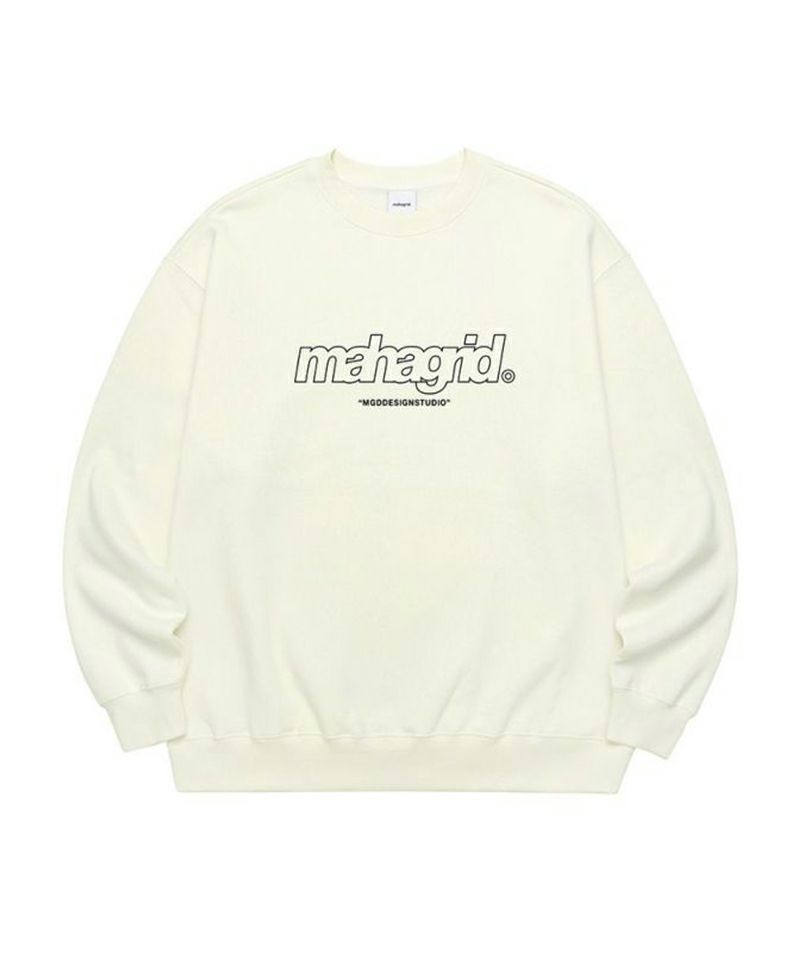 mahagrid マハグリッド 正規品 THIRD LOGO CREWNECK/全7色 | DAESE