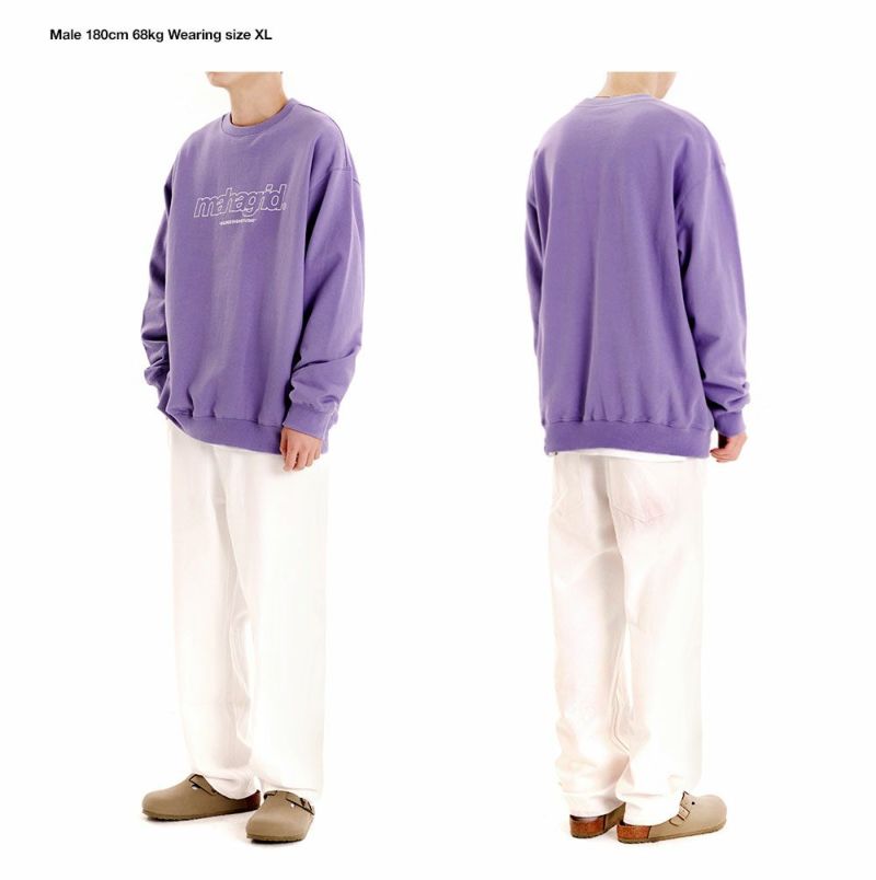 mahagrid マハグリッド 正規品 THIRD LOGO CREWNECK/全7色