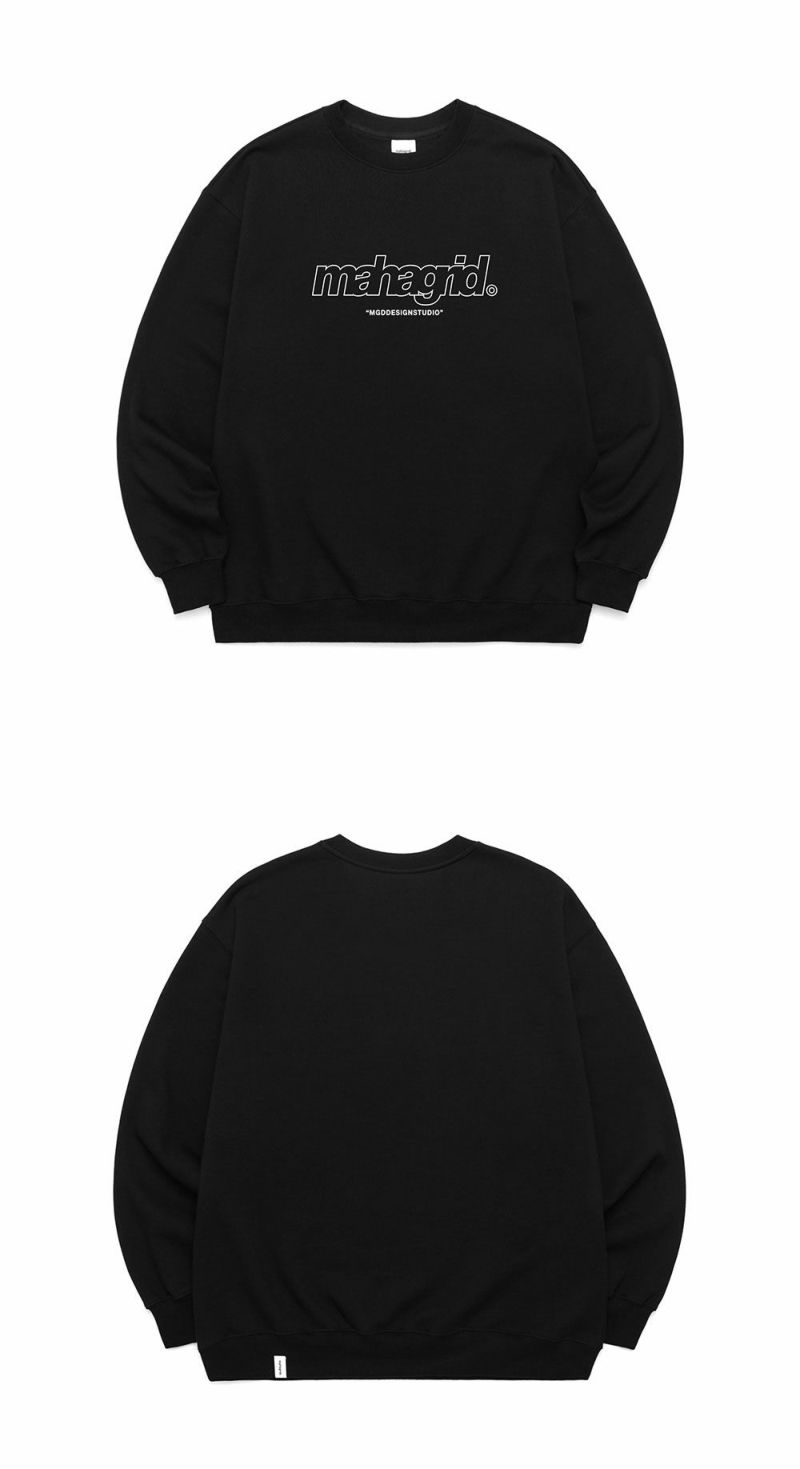 mahagrid マハグリッド 正規品 THIRD LOGO CREWNECK/全7色