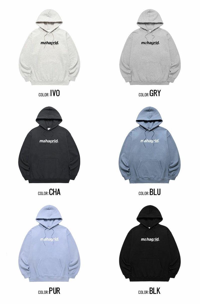 mahagrid マハグリッド 正規品 BASIC LOGO HOODIE/全6色 | DAESE TOKYO(デセトウキョウ)