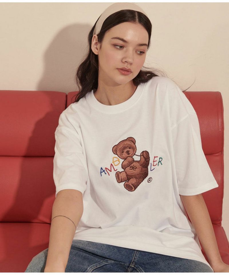 ambler エムブラー 正規品 バルーンベア TEE/全2色 韓国ブランド T