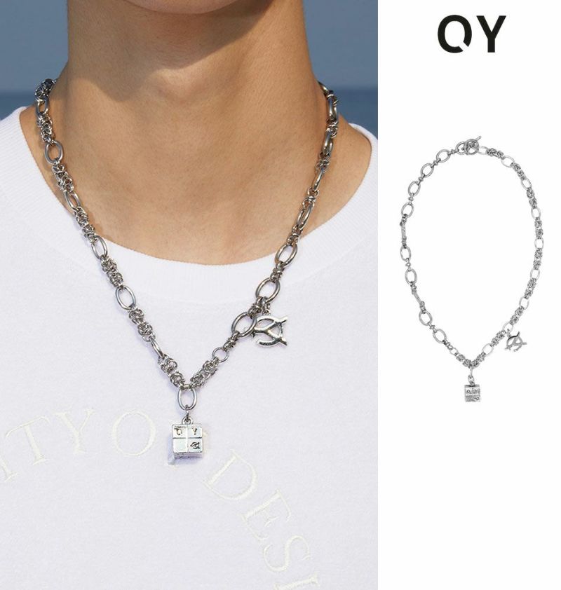 OY オーワイ 正規品 CUBE LOGO NECKLACE/全1色 | DAESE TOKYO(デセトウキョウ)