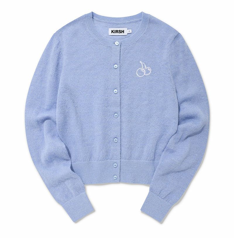 KIRSH キルシー MIDDLE CHERRY KNIT SLIM CARDIGAN LS キルシー