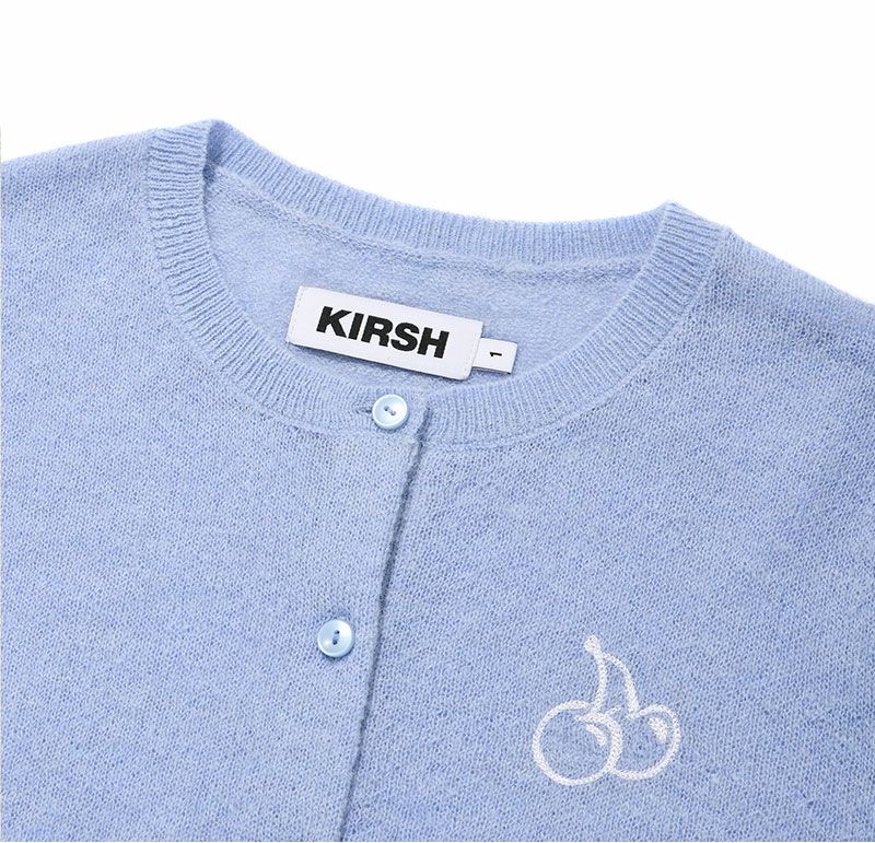 KIRSH キルシー MIDDLE CHERRY KNIT SLIM CARDIGAN LS キルシー