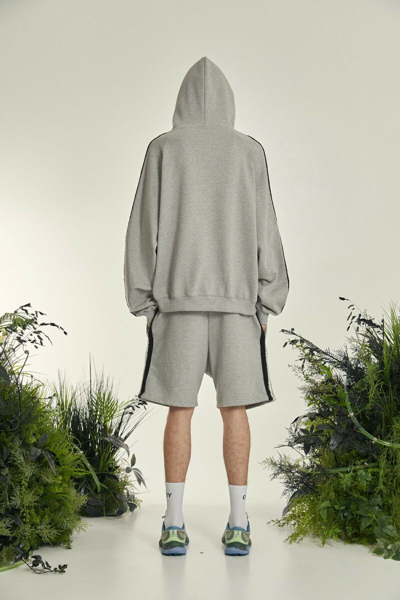 OY オーワイ カッティングテープ CUTTING TAPE HOODIE 裏起毛フーディ