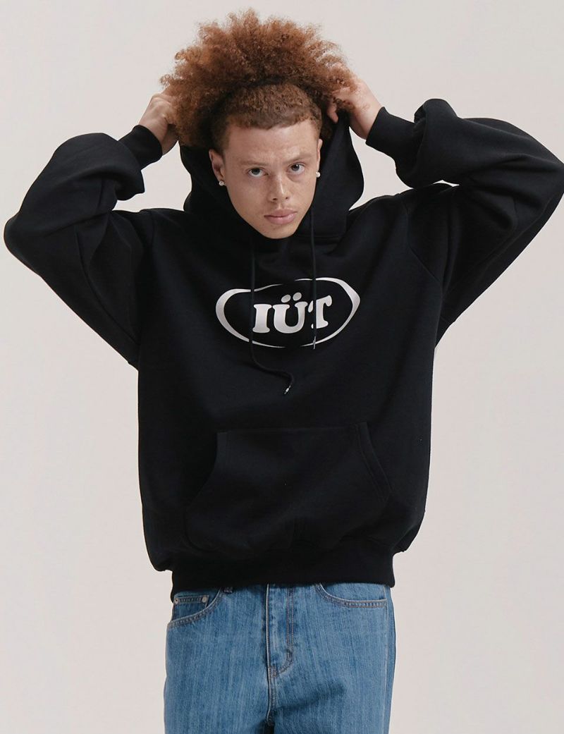 ISTKUNST イストクンスト 正規品 OVAL LOGO HOODIE オーバルロゴ