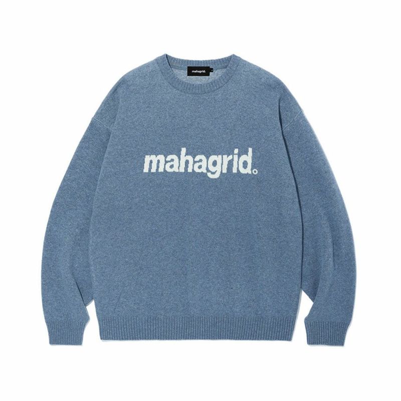 mahagrid マハグリッド 正規品 ベーシックロゴニットSWT BASIC LOGO