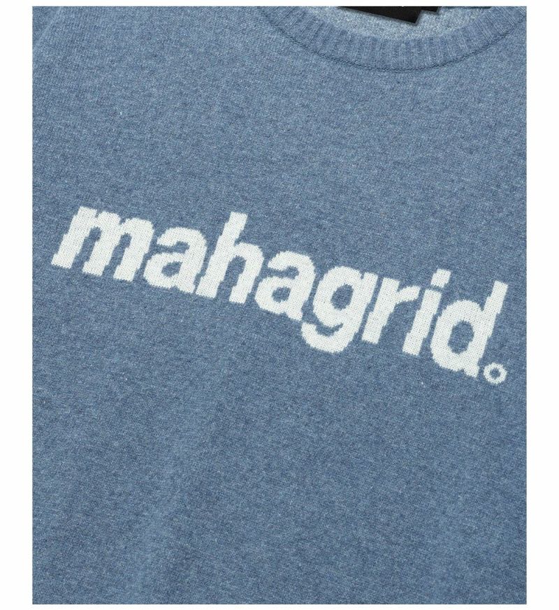mahagrid マハグリッド 正規品 ベーシックロゴニットSWT BASIC LOGO
