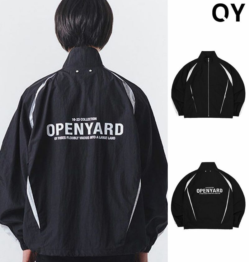 OY オーワイ カーブロゴトラック ジャケット TUCK CURVE LOGO TRACK JACKET/全1色 | DAESE  TOKYO(デセトウキョウ)