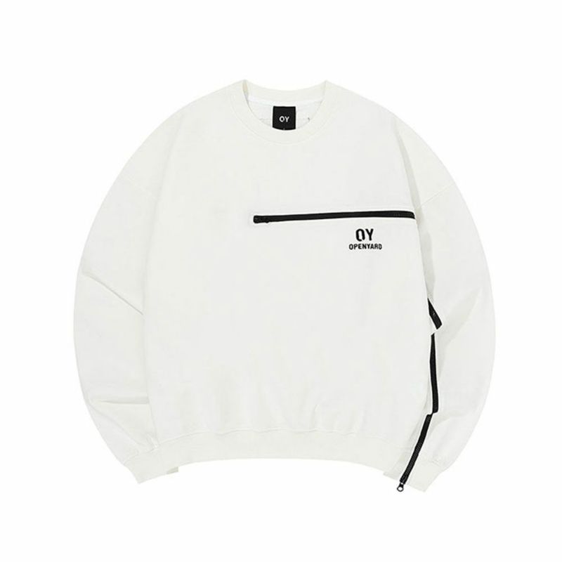 オーワイ(OY) BASIC LOGO ZIPPER MTM-BLACK-