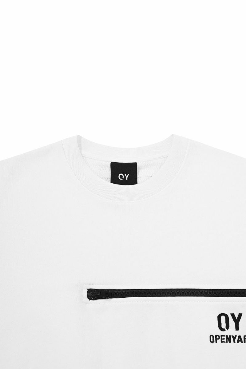 OY オーワイ LOGO ZIPPER POLA MTM スウェット トレーナー オーワイ