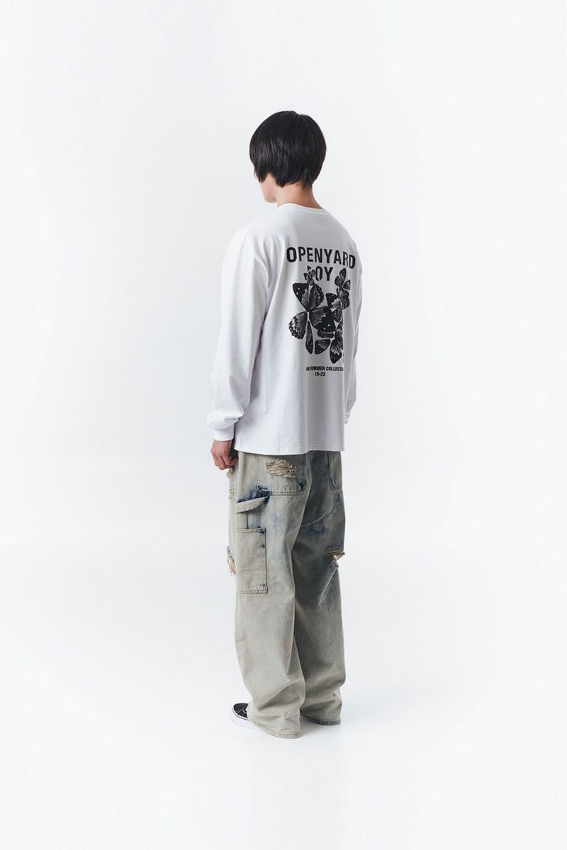 OY オーワイ 蝶ロゴ ロンT BUTTERFLY LOGO LONG SLEEVE/全2色 | DAESE