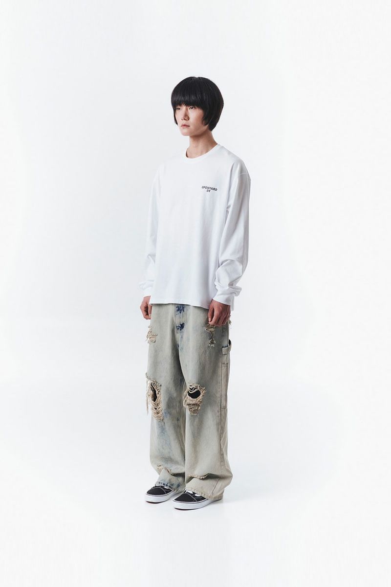 OY オーワイ 蝶ロゴ ロンT BUTTERFLY LOGO LONG SLEEVE/全2色 | DAESE