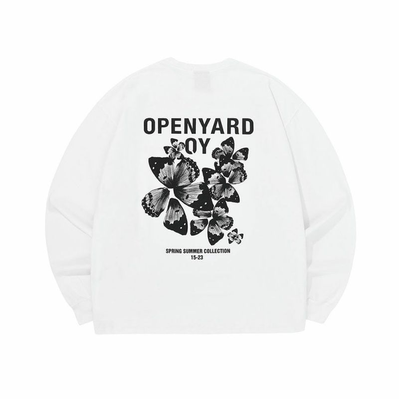 OY オーワイ 蝶ロゴ ロンT BUTTERFLY LOGO LONG SLEEVE/全2色 | DAESE 