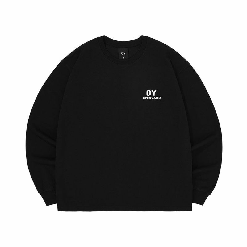 OY/オーワイ』COVER STITCH LOGO LONG SLEEVE/ステッチロゴ
