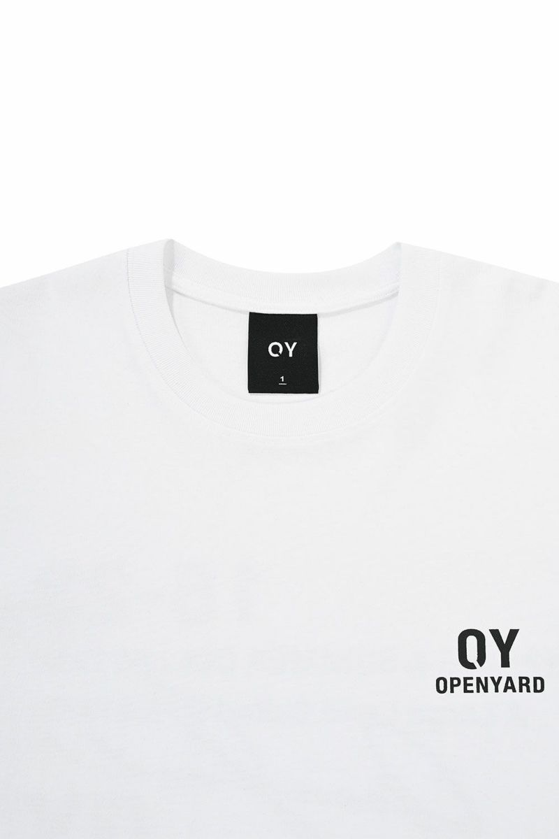 OY オーワイ タイポグラフィロゴ ロンT TYPOGRAPHIC LOGO LONG SLEEVE