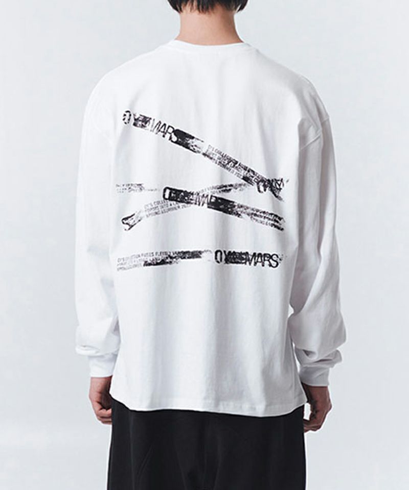 OY オーワイ ペイントラインロゴ ロンT PAINT LINE LOGO LONG SLEEVE