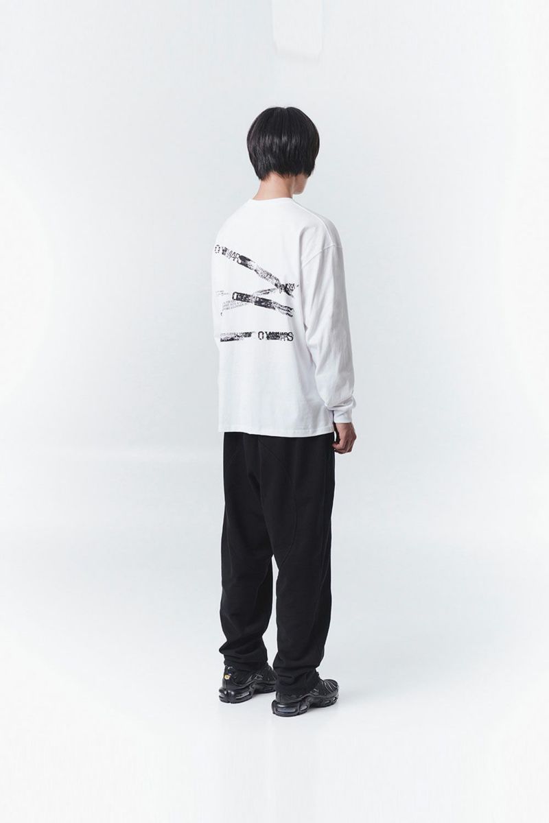 OY オーワイ ペイントラインロゴ ロンT PAINT LINE LOGO LONG SLEEVE