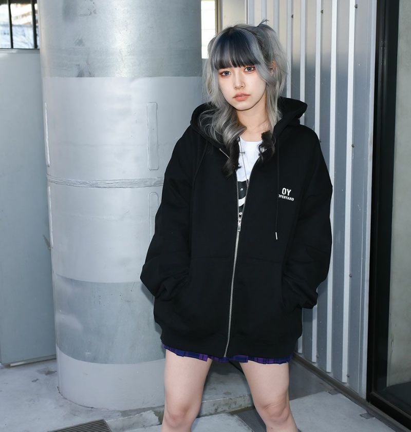 OY オーワイ オードリーHD ZIPUP ODOLLY HOODIE ZIP UP/全3色 | DAESE