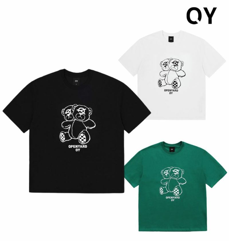新品】OY オーワイ くま MODIFY ODOLLY Tシャツ【White】-eastgate.mk