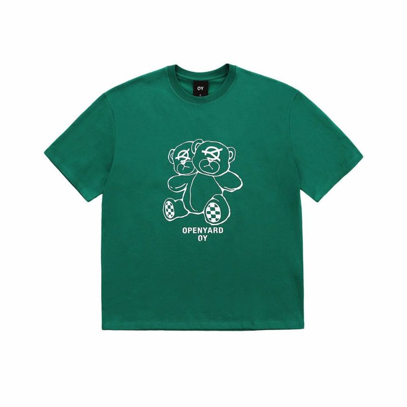 OY オーワイ SKETCH ODOLLY クマ 熊 ベア BEAR Tシャツ-