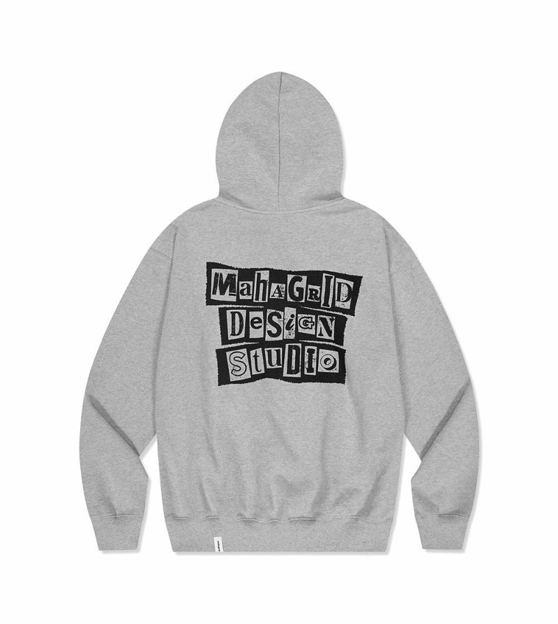 mahagrid マハグリッド ランサムノートHD RANSOM NOTE HOODIE/全