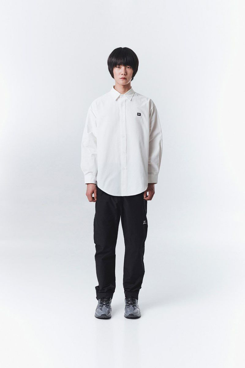 OY オーワイ カーブラインZIPシャツ CURVE LINE ZIPPER SHIRTS/全2色