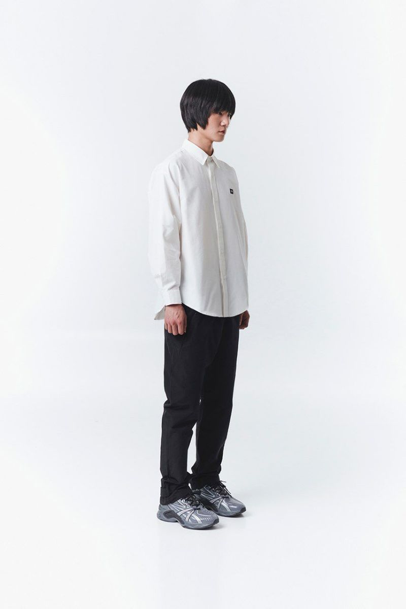 OY オーワイ カーブラインZIPシャツ CURVE LINE ZIPPER SHIRTS/全2色