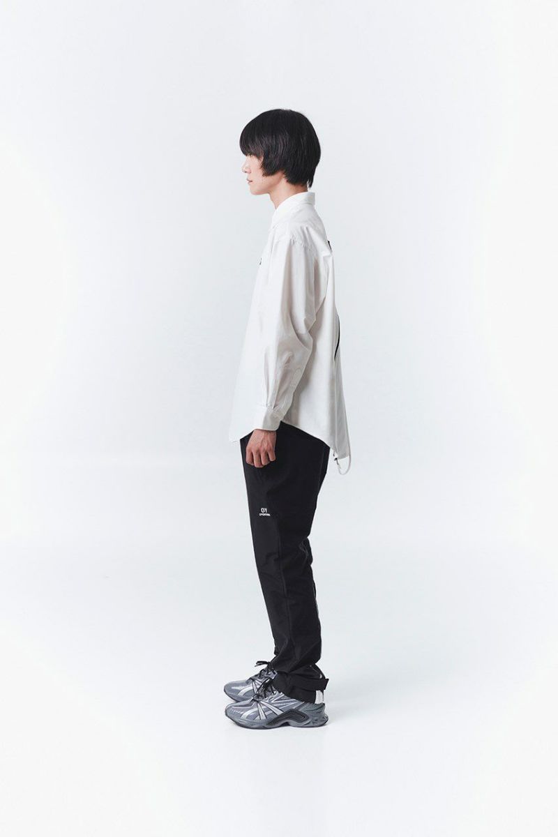 OY オーワイ カーブラインZIPシャツ CURVE LINE ZIPPER SHIRTS/全2色