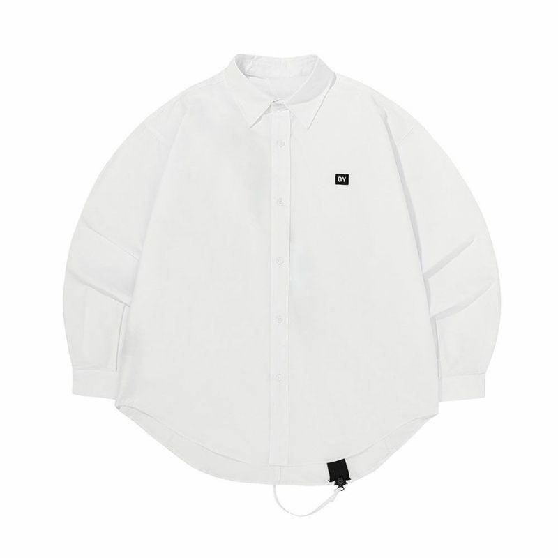 OY オーワイ カーブラインZIPシャツ CURVE LINE ZIPPER SHIRTS/全2色