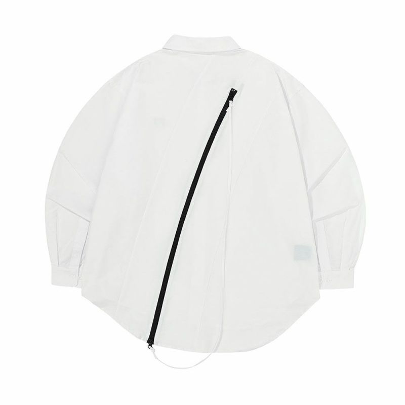 OY オーワイ カーブラインZIPシャツ CURVE LINE ZIPPER SHIRTS/全2色