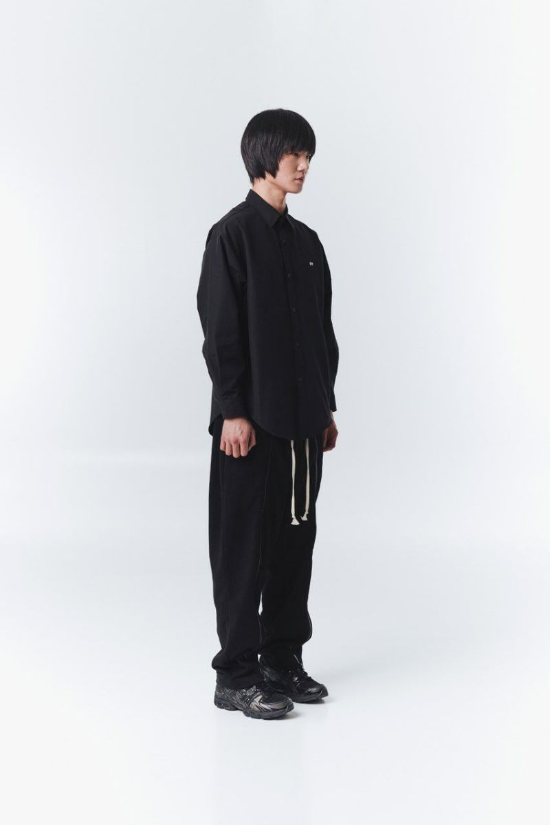 OY オーワイ カーブラインZIPシャツ CURVE LINE ZIPPER SHIRTS/全2色 