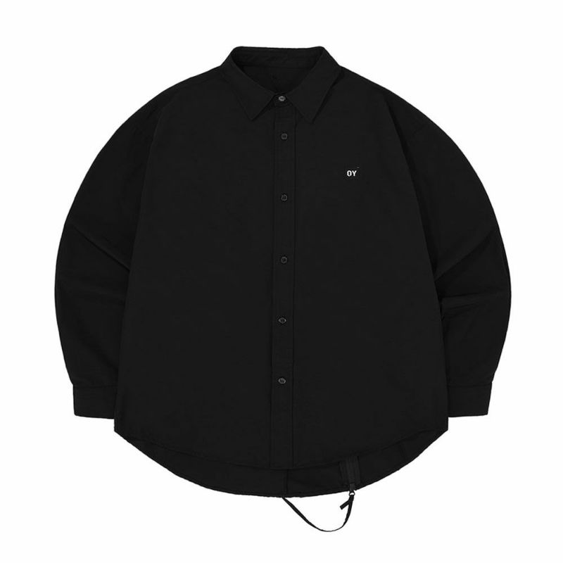 OY オーワイ カーブラインZIPシャツ CURVE LINE ZIPPER SHIRTS/全2色