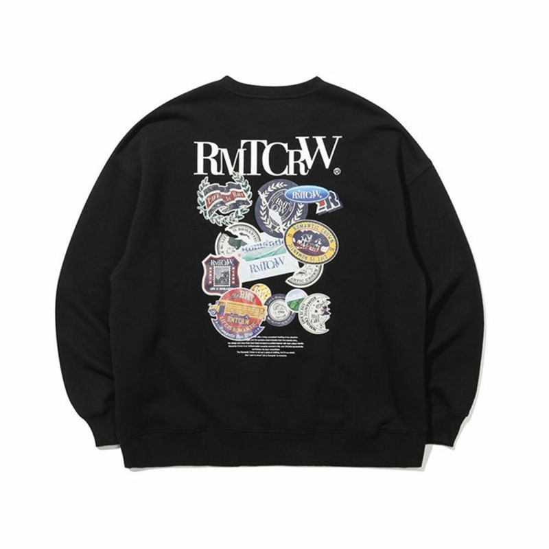 ROMANTICCROWN ロマンティッククラウン ラベルスウェット RMTCRW LABEL