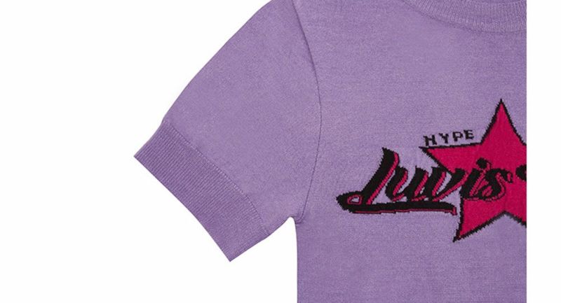 LUV IS TRUE★韓国★人気★新作★DN STAR KNIT SKIRT /追跡あり LUVISTRUE ラブイズトゥルー 正規品 スターニット STAR KNIT/全2
