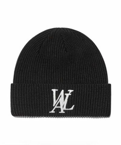 WOOALONG ウアロン 正規品 ロゴビーニー Big logo beanie/全1色