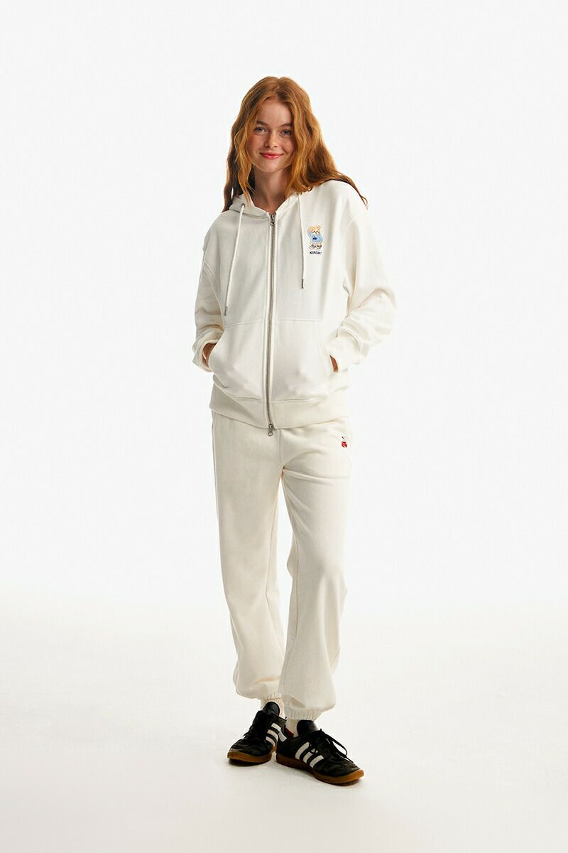 KIRSH キルシー WITTY BUNNY WAPPEN HOODIE ZIP UP/ウィティーバニーワッペンジップアップフーディー