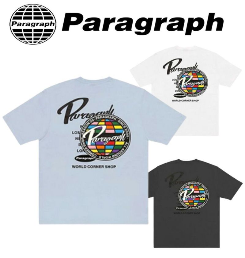 Paragraph パラグラフ ロゴシンボル TEE Tシャツ 半袖 カットソー/全3色 | DAESE TOKYO(デセトウキョウ)