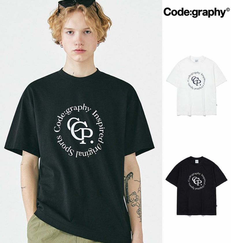 CODEGRAPHY コードグラフィー サークルロゴ TEE/全2色 | DAESE TOKYO(デセトウキョウ)