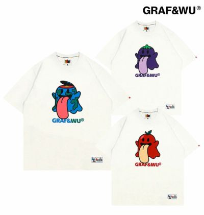 GRAF&WU グラフアンドウー 天使＆悪魔ゴースト半袖Tシャツ/全2色