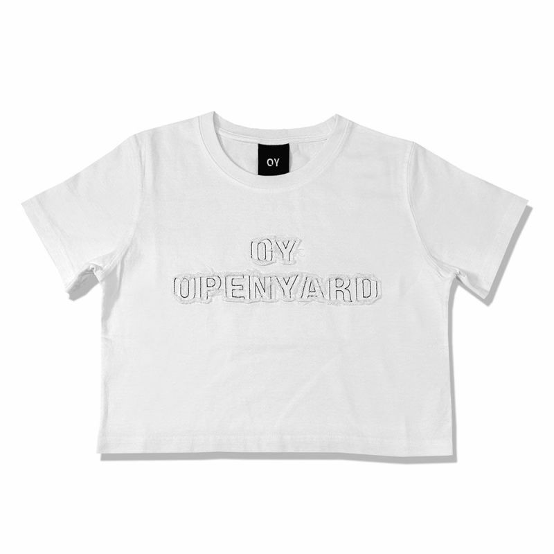 OY オーワイ 正規品 カッティングパッチ クロップTEE/全2色 | DAESE