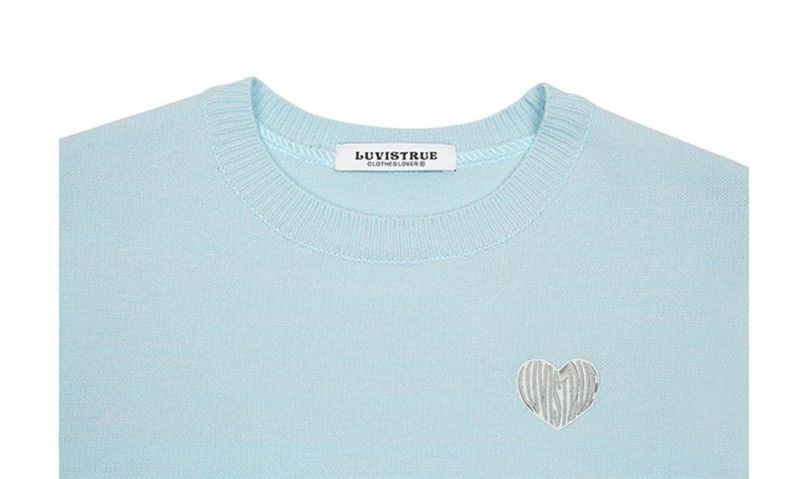 LUVISTRUE ラブイズトゥルー PY LOGO WAPPEN KNIT/全3色 | DAESE TOKYO