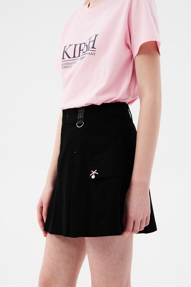 KIRSH CHERRY BEAD DETAIL CARGO SKIRT