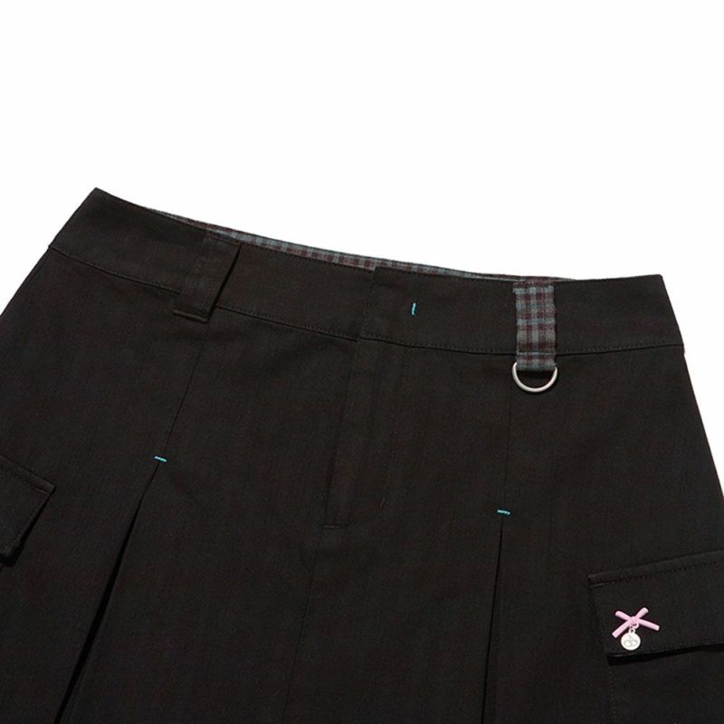 KIRSH CHERRY BEAD DETAIL CARGO SKIRT